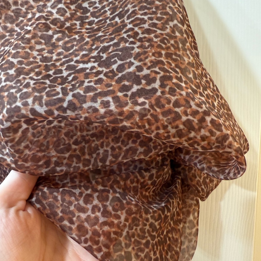 Free people Nigel Preston Leopard Print Sheer top - Picture 6 of 7